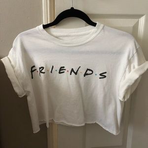 Friends crop top